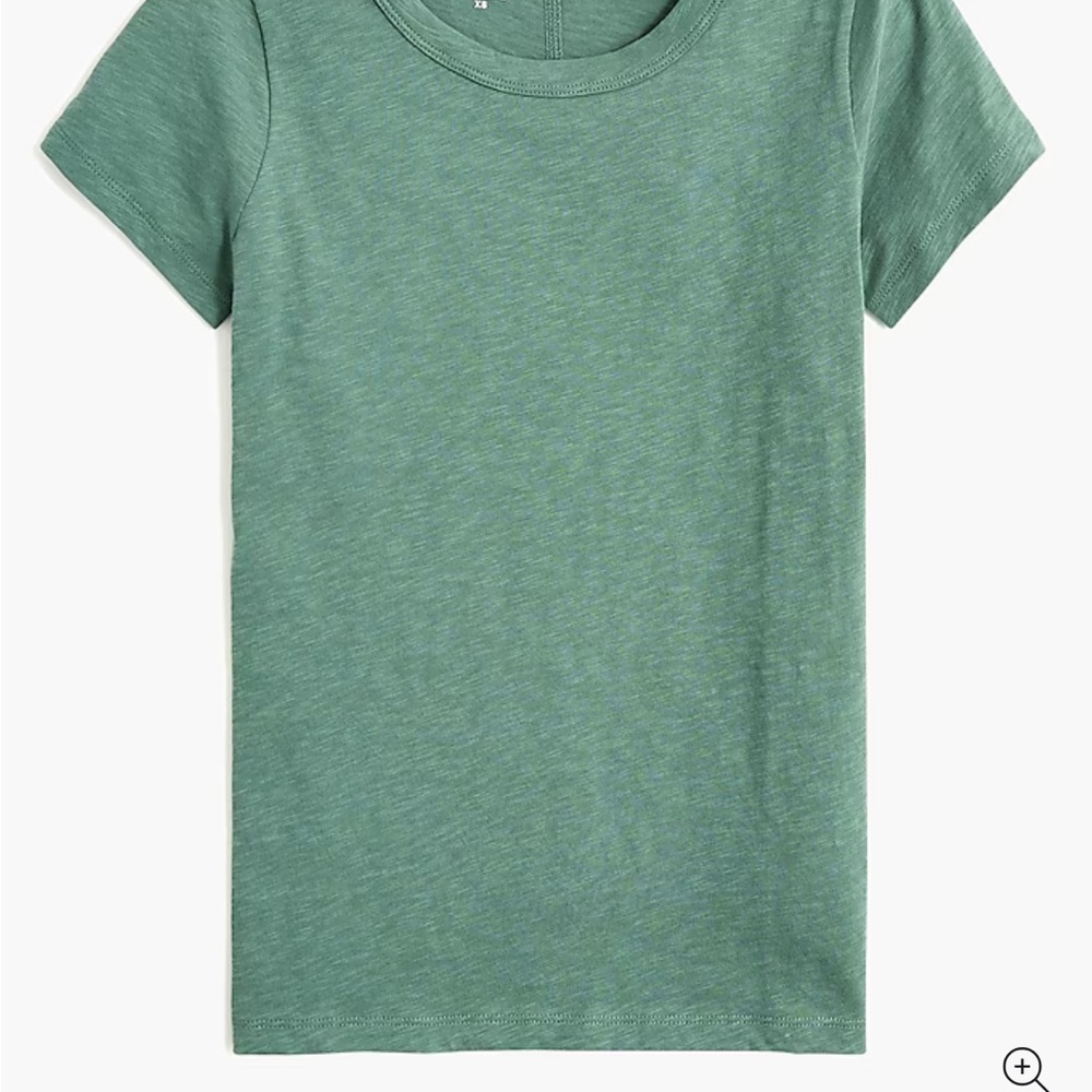 J Crew Factory Womens Green Girlfriend T-Shirt